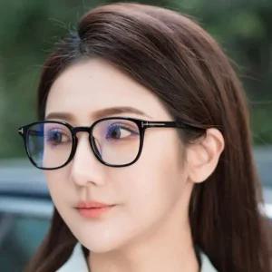 블루라이트차단 안경테 TF5797KB 001 시력보호 사각 뿔테 명품 아시안핏