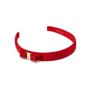 25SS 금장 바라 리본 헤어밴드 레드 34-0086 0430315