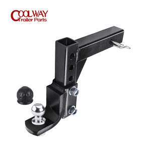 4 단 조절식 히치 볼 마운트 견인 2 인치 리시버용 50mm RV 부품 캠핑카 캐러밴 액세서리 10 트레일러