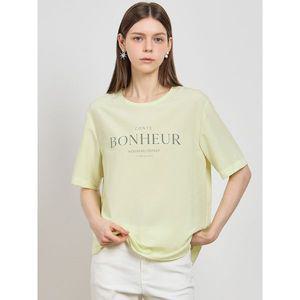 [쉬즈미스]싱그러운 레터링 반소매 블라우스  택가격  138000원 _P391767375