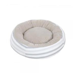 [XBK89JMP_48]강아지 스트라이프 원형 쿠션 중형 1P 고양이