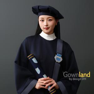 JUNIOR1510_PB/초중고 성인 졸업 가운/학위복/학사복/졸업식 단체복/졸업 사진/국내제작/가운랜드