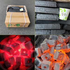 캠핑플렉스 캠핑용 바베큐 참숯 청정 대나무 숯 10kg