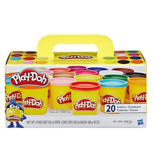 해즈브로코리아 플레이도우 점토 20팩 칼라도우 클레이 점토 (85g x 20개입)