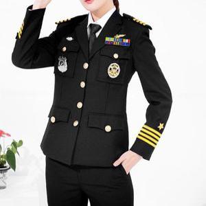 해군 제복 유튜버 유니폼 정장 장교 의복 여성 졸업사진 코스프레 조종사 컨셉