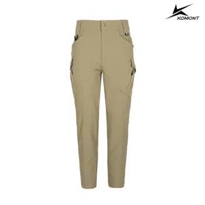 [코몽트] 남성 빅포켓 허리밴딩 카고 팬츠 베이지