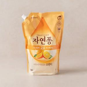 자연퐁 주방세제 오렌지 1.4L