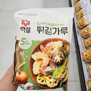 [기타]백설 5가지 재료로 만든 튀김가루 1kg eP00371032
