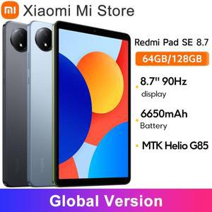 글로벌 버전 Xiaomi Redmi Pad SE 8.7 인치 Mi 태블릿 6650mAh MTK Helio G85 듀얼 스피커 Dolby Atmos