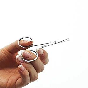 코털 가위 콧털 둥근 스테인리스 귓털제거기-WF509EA