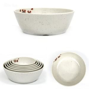 멜라민 한정식 대접 국대접 국그릇 동치미 누룽지 그릇 지름 11.9cm 13.7cm 15.4cm
