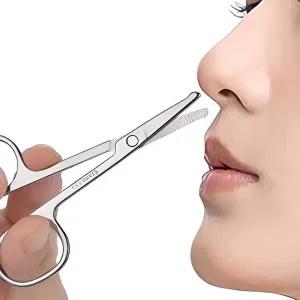 스테인리스 코털가위 안전 코털제거기-WFHGJ8C