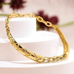 [골드앤]골드앤 18K 스너글링 체인 팔찌 *홀리데이 특가*