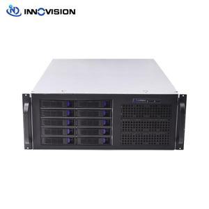 고밀도 10 베이 하드 디스크 스토리지 서버, 핫 스왑 4U 섀시, 12*13 마더보드 지원