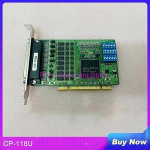 MOXA 8포트 RS232/422/485 PCI 직렬 카드 CP-118U용