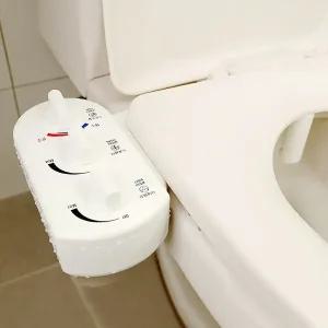 나이스 비데 기계식 수동 냉수 온수 여성 세정 기능 필터없는 방수 비데기 무전원 수압 조절 비대 소형 직수 욕실 용품