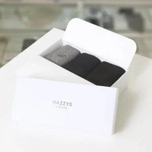 [헤지스](대구신세계)솔리드 골지 장목 양말 3종 세트 HJSS5F101WT