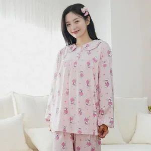 [하프클럽/]핑크하트파자마