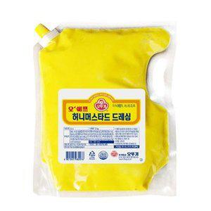 [오뚜기] 오쉐프 허니머스타드드레싱 2kg