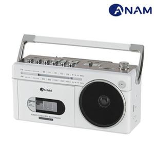 아남전자 블루투스 올드형 카세트 고감도 라디오 MP3 USB재생 카세트테입재생 레트로 아날로그 감성라디오