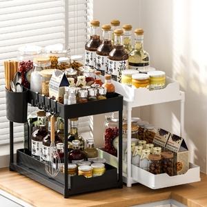 주방 싱크대 펜트리 틈새 수납장 선반 틈새장 정리함