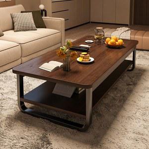 원목 소파 테이블 거실 좌탁 티테이블 낮은 좌식 철제 커피 2단 탁자