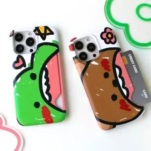 엠픽 크레용 프렌즈 카드슬림 폰케이스 무광 갤럭시S