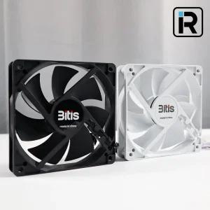 쿨링팬 컴퓨터팬 시스템쿨러 RGB 저소음 120mm팬 교체용 벌크 화이트