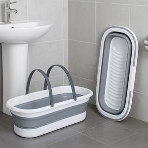 dma 플라스틱다라이 다용도 접이식 바가지 사각 대야통