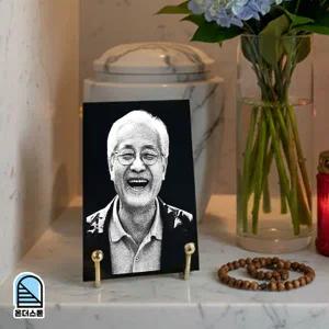 온더스톤 사진 액자 납골당 꾸미기 봉안당 유골함 봉안함 비석 수목장 납골묘