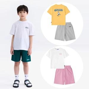 [차일디] 아웃도어프로덕츠키즈 (OD252SST92) 백그래픽 반팔티 셋업