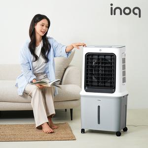 이노크아든 수조 분리형 가정용 업소용 대용량 3면 리모컨형 냉풍기 35L IA-LF610