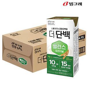 빙그레 더단백 밸런스 오리지널 드링크 190ml (24입) 프로틴 단백질 음료