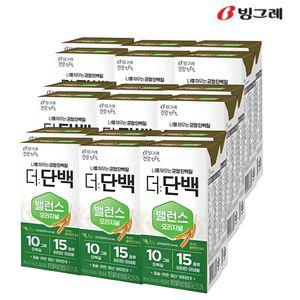 빙그레 더단백 밸런스 오리지널 드링크 190ml (18입) 프로틴 단백질 음료