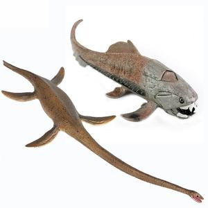 움직임 고생물 둔클레오 턱관절 휴대용 둔클레오스테우스 피규어