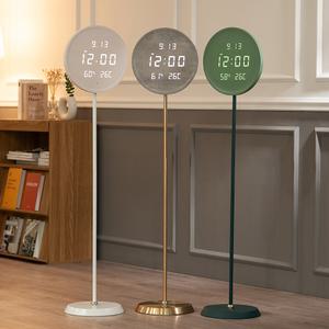 플라이토 무선 루나 온습도 와이파이 LED 스탠드 시계