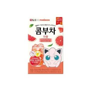 (5g)(10개입) 담터 콤부차 자몽/콤푸차/유산균/음료/건강차/저칼로리/과일차/다이어트/수분/보충/이너뷰티