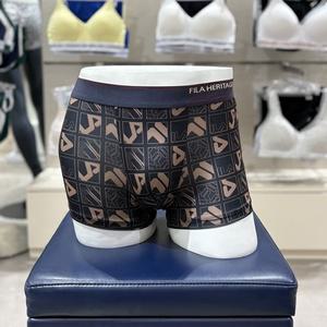 [AK플라자] [휠라언더웨어] FI4DRG3407M 아웃핏 볼드 로고 프린트 남성 드로즈 택1