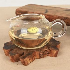 원형 유리 숙우 유리컵 다기잔 200ml (W11C7A0)