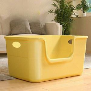 특대형 고양이 방지 대형 고양이용 변기 새끼 고양이 사이즈 물튀김 모래 애완용품 고양이 트레이 욕조 화장실 특수