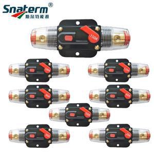 자동차 자전거 스테레오 오디오 태양 에너지 회로 차단기 리셋 퓨즈 인버터 12V