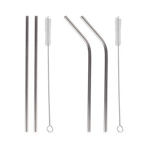 (일자형) 스텐 빨대/텀블러/스트로우/세척솔/긴빨대/친환경/롱/굵은/일자/재사용/틈새/브러시/재활용/휴대