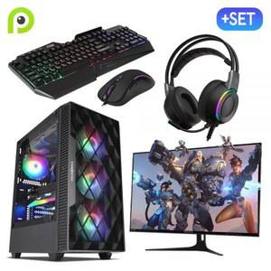 피씨오브플레이어 컴퓨터 게이밍 조립컴퓨터 고사양PC 올인원 피파 풀세트 기본형 모니터