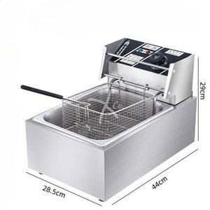전기 튀김기 프라이 후라이드치킨 감자튀김 전기튀김기 실린더 가정용 감자 업소용 단일