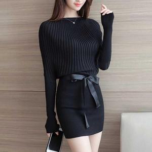 니트원피스코디 모임 연말 드레스 파티룩 미니 (3kfv7)