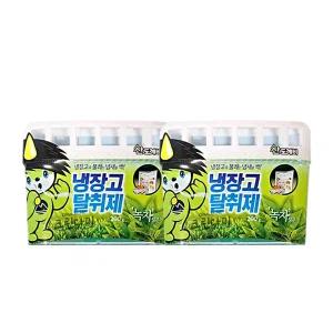 산도깨비 냉장고 탈취제 녹차성분 냉장고 냄새제거 200g x2개