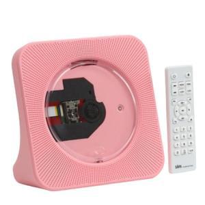 사파 휴대용 무선 CD DVD 플레이어 블루투스 핑크