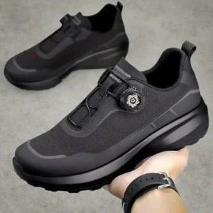 |CCF230E|남성용 블랙 다이얼 조절 운동화 스니커즈