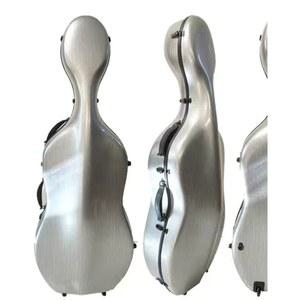 첼로 하드케이스 유리섬유 탄소 화이트 커버 3/4 파우치