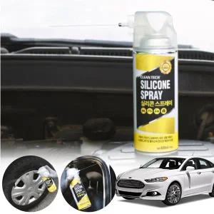 퓨전(~16) 크린텍 실리콘 스프레이 420ml 내장재색상복원 고무경화방지 타이어광택